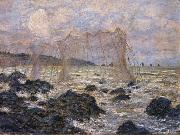 Claude Monet Fishing Nets at Pouruille china oil painting artist